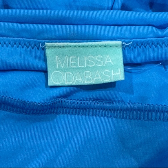 MELISSA ODABASH PANAREA ONE PIECE SWIMSUIT - OCEAN - SZ - 10 .US - Picture 10 of 14